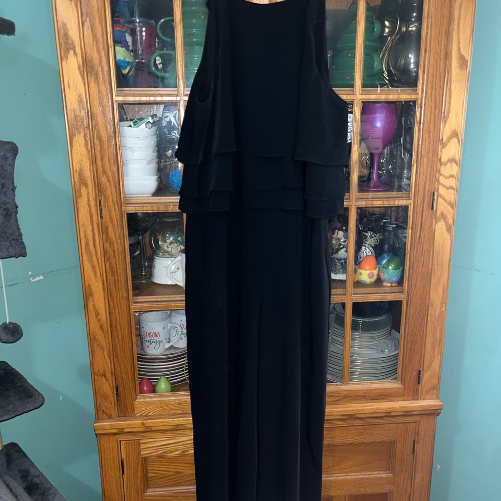 Gianni Bini Black Sleeveless Jumpsuit